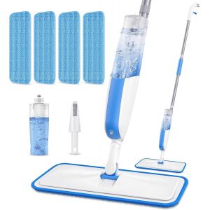 Mdy-Balai Serpillère Vaporisateur Spray Mop - Balais Serpillère Nettoyer Sol Microfibre Serpillere Lave Sol Avec Reservoir Pour Bois Dur, Stratifié, Vinyle, Bois, Céramique - Neuf