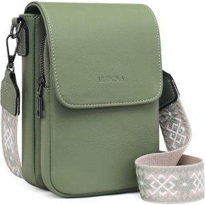 RFCBC-Sacs bandoulière femme,Petit Sac à Bandoulière,Besace Sacoche Messenger Téléphone Cuir PU Rigide Sac à Bandoulière Femme Portefeuille en Cuir PU avec Réglables Bandoulière - Neuf