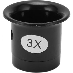 KAL-Plastique 3X Loupe D'Horloger, Accessoire Loupe Bijoutier Outil Pour Réparation Et Observation Précise,Lecture Les Travaux De Précision Réparations Couture - Neuf