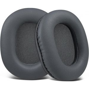 KALANKA-Mousse Coussin Coussinets pour Audio Technica ATH M50X M50XBT M50RD M40X M30X M20X MSR7 SX1 Monitor Casque Audio, en Cuir prot&eacute;in&eacute; Plus Doux, en Mousse &agrave; m&eacute;moire de Forme Haute densit&eacute; - Neuf