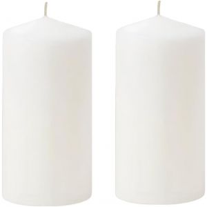ERYI- Bougie Flottante, Cire De Paraffine Blanc, 4.5Cm L X 4.5Cm W X 3Cm H Sans Parfum Lot De 20 - Neuf