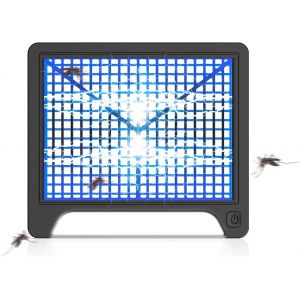Lampe Anti-moustiques Électrique, Moustiquaire Électrique avec Lumière, Destructeur d'insectes avec Éclairage LED Lampe pour Maison Cuisine Bureau, pour Insectes, Moustiques, Mouches, Anti Mouche - Neuf