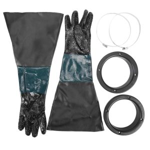 NouvelHorizonstore-Gants de sablage 60 cm avec joints toriques pour jet de sable cabine - Neuf