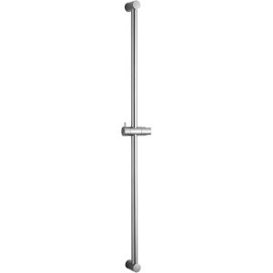 Barre de Douche 100cm,Barre Douche Murale Inox,Distance r&eacute;glable de 60 &agrave; 100 cm,avec Support Douchette R&eacute;glable 360&deg;,Barre de Douche de Remplacement,Chrom&eacute; - Neuf