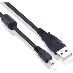 JGD-USB C&acirc;ble Chargeur 8-Pin C&acirc;ble de Donn&eacute;es 150cm compatible avec Appareils Photo Sony Cybershot DSCH300, DSCW370, DSCW830, DSC-H200, DSC W670 W710 W800 W810 S950 S980 - Neuf