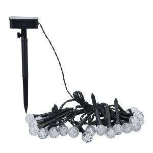 Hjlian Guirlande Lumineuse Solaire Decorative Pour Jardin, Piquet De Sol, Pour Decoration De Jardin Exterieur - Neuf