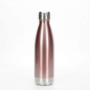 Bouteille D'eau En Acier Inoxydable 500ml Thermos Étanche,Bouteille D'eau Sans Bpa - Neuf