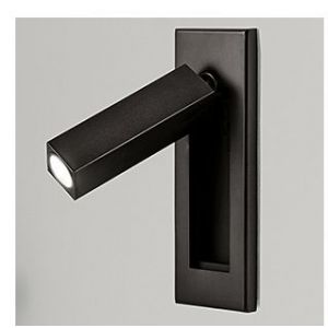 1 lampe murale d'int&eacute;rieur simple, lampe de chevet d'h&ocirc;tel, lampe de lecture, lampe de chevet USB int&eacute;gr&eacute;e pour chambre &agrave; coucher (style A) - Neuf