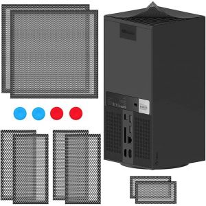 2 Pi&egrave;ces Filtre Anti-Poussi&egrave;re pour Xbox Series X,Protection contre la Poussi&egrave;re et la Salet&eacute; pour Console Xbox Series X - Neuf