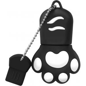 Cl&eacute;S USB 128 Go pour Cadeau,Cl&eacute; USB 2.0 Rapide Flash Drive, Pendrive Cle USB Mini Portable Grande Capacit&eacute; e Memory Stick pour Pc/Phone/Tablettes/TV/Photo Stockage Externe (Noir) - Neuf