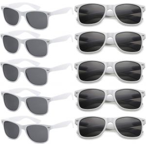 Paquet De 10 Lunettes De Fête Lunettes De Soleil De Fête Bleu Ensemble De Lunettes De Soleil Colorées Lunettes De Festival Ensemble Bleu Pour Rave Carnaval Plage Mariage Fête - Neuf