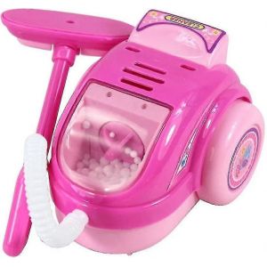 Jouets pour enfants Jeu de rôle Aspirateur Jouet réaliste avec lumières et sons (rose) - Neuf