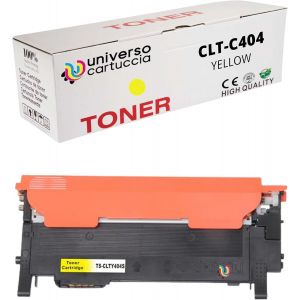 ERYI-® Su444A Clt-Y404S, Toner Jaune Compatible Avec Samsung Laserjet Xpress Color Série C430, C432, C433, C480, C482, C483 (Clt-Y404S Yellow) - Neuf