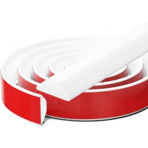 Seuil De Douche Auto-Adh&eacute;sif,Arr&ecirc;t D'eau En Silicone,Barri&egrave;re De Douche Anti-&Eacute;claboussures,Joint Douche Italiennelinyu,Convient Aux Cuisines Et Aux Salles De Bains. (Blanc,105cm) - Neuf