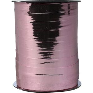 Une Bobine De Ruban Métallisé - 250mx7mm - Rose Gold - Ruban Décoratif Cadeau, Diy, Emballage Cadeau - Neuf