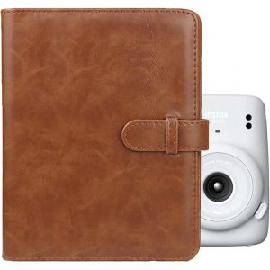 (Marron) Compatible avec le film instantané Fujifilm Instax Mini, Polaroid / Kodak / HP Sprocket 2x3""Zink Photo - Neuf