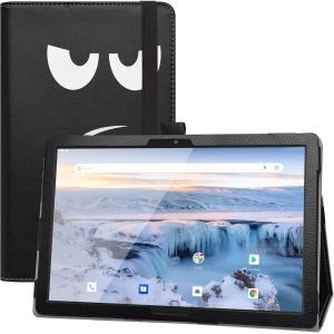 Loc-Coque Pour Archos T101 4G,Slim Fit Pu Cuir Etui Et Pliable Stand Housse Support Ultra-Mince Et L&eacute;ger Etui Cover Coque Case Pour 10.1"" Archos T101 4G Tablet,Don'T Touch - Neuf