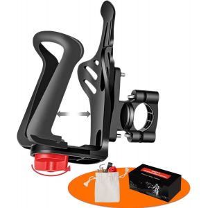 Porte-Bouteille Pour Vélo [50-75 Mm]-2025-Porte-Gobelet Réglable-Peut Être Monté Sur Cadre Ou Guidon-Porte-Bouteille Pour Vélo,Vtt,Vélo Électrique,Vélo De Route Et Poussette - Neuf