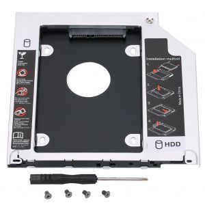 Support de disque dur pour ordinateur portable MackBook Pro, support de lecteur optique, support SSD SaTa 3.0 - Neuf