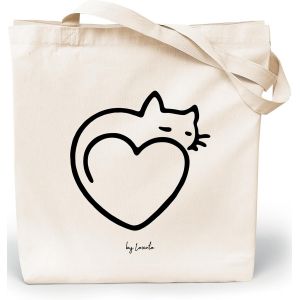 KALANKA-Tote Bag Femme - Sac Cabas Femme Original - Tote Bag Coton 100% Grand 35 x 42 x 8 cm - Sac Fourre Tout en Toile - Neuf
