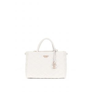 Sac Bandouli&egrave;re Guess Cruise Vibe Top Zip Off White QG963206 - Neuf