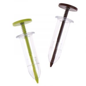Seringue Semoir Mini Distributeur De Semences De Jardin Semis De Précision Fertilisation Jardinière Manuel Semeur Fleur Lit Outil De Jardinage - Neuf