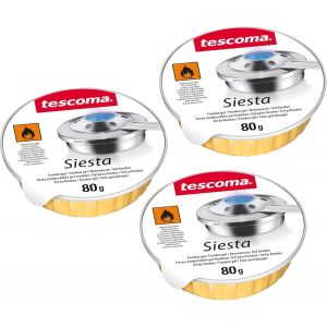 KALANKA-707050 Siesta Lot de 3 pâtes combustibles pour Fondue - Neuf