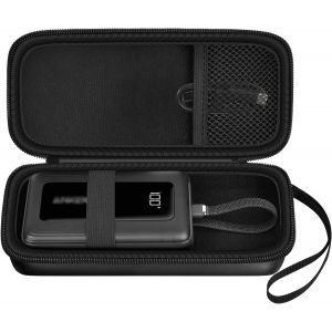 Étui De Voyage Rigide Compatible Avec Anker Zolo Power Bank,10 000 Mah,20 000 Mah,30 W,Chargeur Portable,Sac De Rangement Pour Batterie D'Ancre Avec Accessoires En Maille (Boîte - Neuf