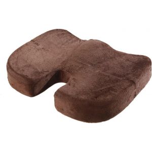 Coussin D'assise De Massage Mousse &Agrave; M&eacute;moire De Forme Coccyx Orthop&eacute;dique Pour Chaise Voiture Bureau Maison Si&egrave;ges.[C107] - Neuf
