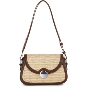 RFCBC-Sac de Paille pour l'été pour Femmes Sac à Bandoulière Tissé Sacs à Main de Vacances Tendance 2025 - Neuf