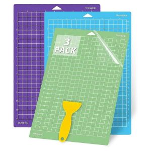 Tapis De D&eacute;coupe Pour Joy Xtra,Paquet De 3 Tapis De D&eacute;coupe 8,5 X 12 Pouces Adh&eacute;sif R&eacute;utilisable Tapis De D&eacute;coupe Plotter Pad - Neuf