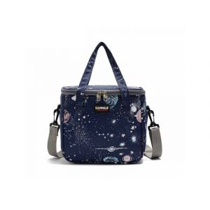 Sac &agrave; lunch isotherme en tissu Oxford &iquest; Grande capacit&eacute;, sac isotherme polyvalent, 7 L, design portable - Neuf