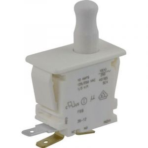 Zf F69-30a F69-30a Bouton-poussoir 250 V/ac 10 &agrave; 1 X On/(on) &agrave; Rappel 1 Pc(s) D73439 - Neuf