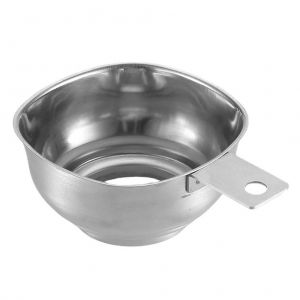 Hjlian Entonnoir A Grande Ouverture En Acier Inoxydable Pour Confiture, Aide Au Remplissage, Avec Poignee De Protection Pour Confiture, Liquide, Huile, Haricots En Bocaux - Neuf