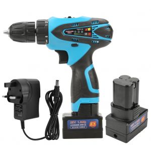 Perceuse-visseuse electrique sans fil a batterie lithium rechargeable 25 V (prise 220 V au Royaume-Uni) - Neuf