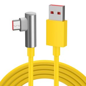Câble USB Type-C 1M,Câble USB C 90 Degrés 65W 6A,Câble de charge 120W pour Xiaomi 12/11T Pro,Câble USB C Turbo Charge rapide pour Xiaomi Pad 5/12/11T/Mi 11 Ultra Redmi Note 11/10/9 Pro POCO X3 - Neuf