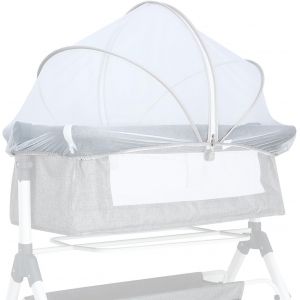 Kal-Moustiquaire Universelle Pour Lit B&eacute;b&eacute; Avec Fermeture &Eacute;clair 2 Sens, Moustiquaire Pliable Pour Berceau Et Lit De Voyage, Protection Contre Les Insectes Pour Lit B&eacute;b&eacute; Et Berceau,Blanc,60x105cm - Neuf