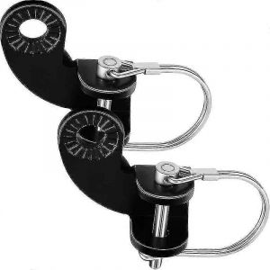 2 Ensembles Burley Bike Hitch Bike Trailer Hitch Bike Coupler Attachment Adaptateur Connecteur Coudé De Remplacement 12.2mm Bike Trailer Hitch Compatible Avec Bur - Neuf