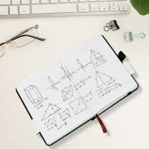 ASFASFq-carnet de notes,80GSM,Carnet Pointillé, Petit Carnet, Petit Cahier, 3 Paquet, A6, Cahier de Note, Carnet de Voyage, 14.4 cm x 9.6cm, 192 Pages Chacune, Motif d'arbre en Relief - Neuf