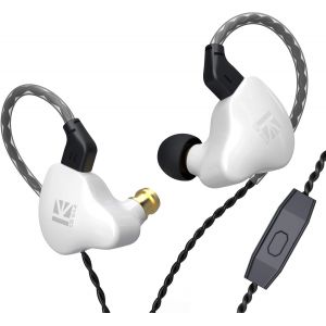 lbgwp60-Kbear Ks1 Écouteurs Filaires Avec Basses Profondes 1Dd Et Réduction Du Bruit Avec Micro Pour Ordinateur Portable, Android, Téléphone Portable, Entraînement, Blanc Avec Microphone.¿ - Neuf
