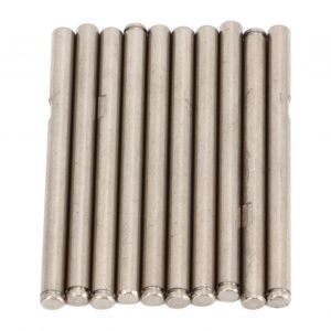 Lot de 10 arbres de moteur sans balais RC en acier inoxydable 4 x 53,2 mm, accessoire pour voiture, avion, bateau - Neuf