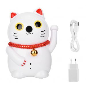 Camera de securite IP CCTV Wifi Lucky Cat 110-240 V 1080p HD avec moniteur infrarouge et prise UE - Neuf