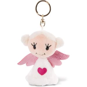 Kal-Porte-Clés Ange Gardien « Bonne Chance » Avec C?ur 9cm - Neuf