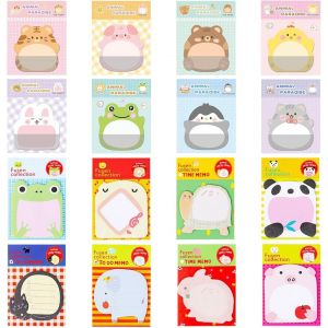 16 Paquets Notes Adhésives,Kawwi Bloc-Notes Autocollants Pour Étudiants,Idéal Pour Le Bureau,Les Enfants,Les Étudiants,Cadeau D'anniversaire Pour Enfants¿16 Styles,20pc/Pack¿.[B604] - Neuf