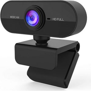 ChenQuanSarl-Webcam Full Hd Avec Microphone Pour Ordinateur De Bureau, Caméra D'Ordinateur Hd 1080P, Caméra Web Plug And Play, Caméra Usb Pour Ordinateur Portable/Pc/Mac, Vidéoconférence, Streaming E - Neuf