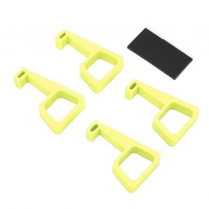 4PCS pour PS4 Slim Heightening Bracket Dissipation Thermique Console De Jeu Horizontal Heighten Holder pour PS4 Slim Accessoires Jaune - Neuf