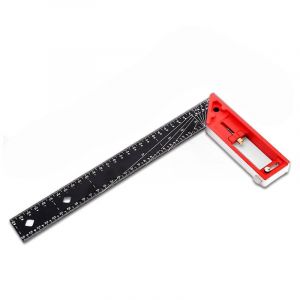 R&egrave;gle de mesure multi-angles - Angle combin&eacute; universel, jauge multifonctionnelle &agrave; 90 degr&eacute;s - Neuf