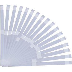 20 pcs 15 mm de Large Bandes de Colle Thermique pour Livres Réparation Reliure Support en Maille EVA Adhésif Thermofusible Positionnement à Trois Points Documents de Bureau Papier Livre - Neuf