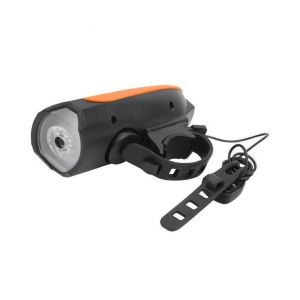 Feu Avant De Vélo Étanche Et Rechargeable Par Usb Avec Klaxon ¿ 250 Lumens, Plusieurs Modes, Installation Facile, Sécurité Nocturne - Neuf