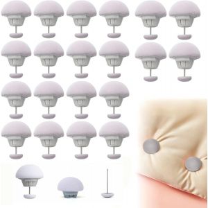 MEVRONISSHOP-Pinces &agrave; Couette,20 PCS Clips de Couette Clairs Support de Couette en Plastique Clips Housse de Couette pour Couette Plus &eacute;paisse de Moins 1 Pouce - Neuf